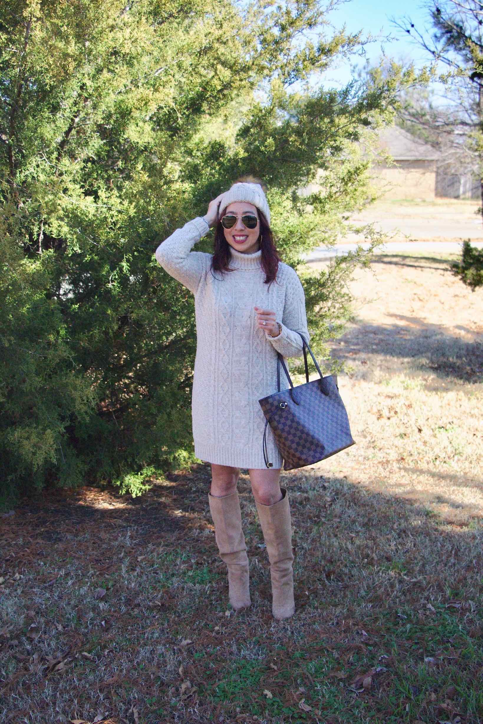 The Coziest Sweater Dress | LuxPetite